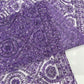 Beaded Lace Fabric, Heavy Embroidered Geometric Design on 58" Mesh
