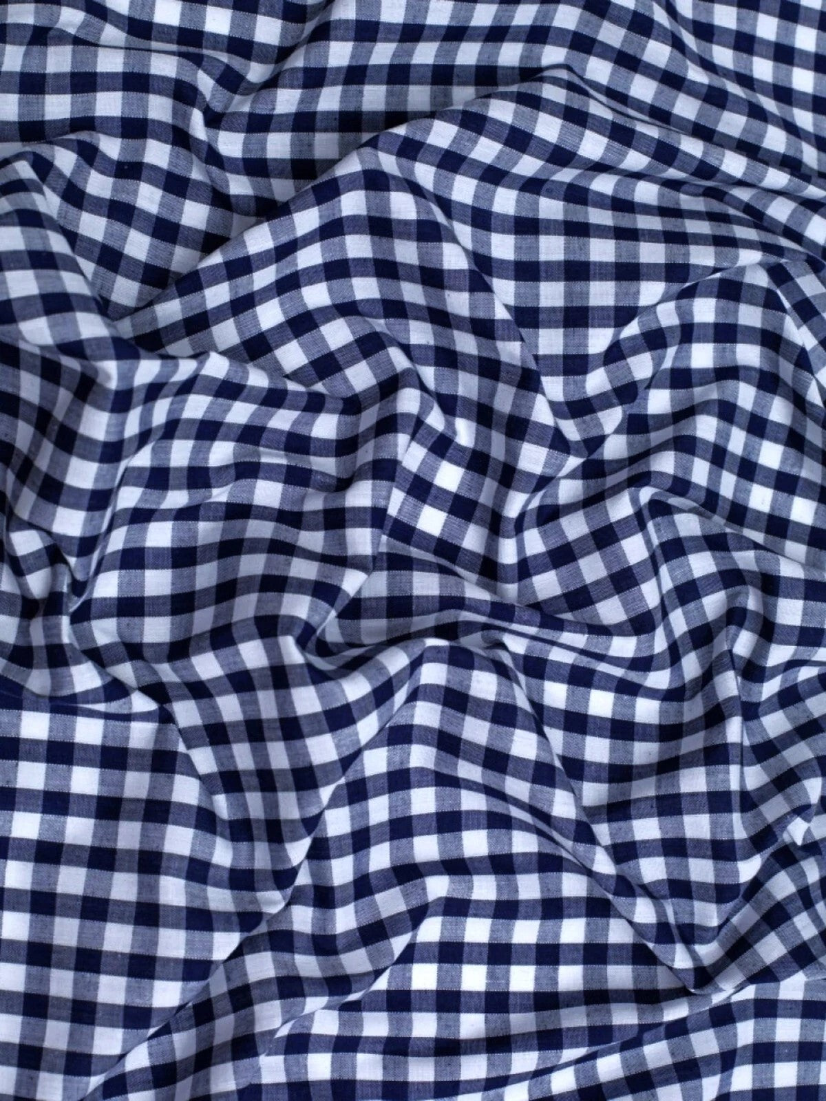 Gingham 1/4" Checkered Poly Cotton 58" Wide| New Creations Fabric & Foam Inc.