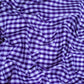 Gingham 1/4" Checkered Poly Cotton 58" Wide| New Creations Fabric & Foam Inc.