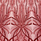 Beaded Lace Fabric, Heavy Embroidered Design on 58" Mesh for Dresses