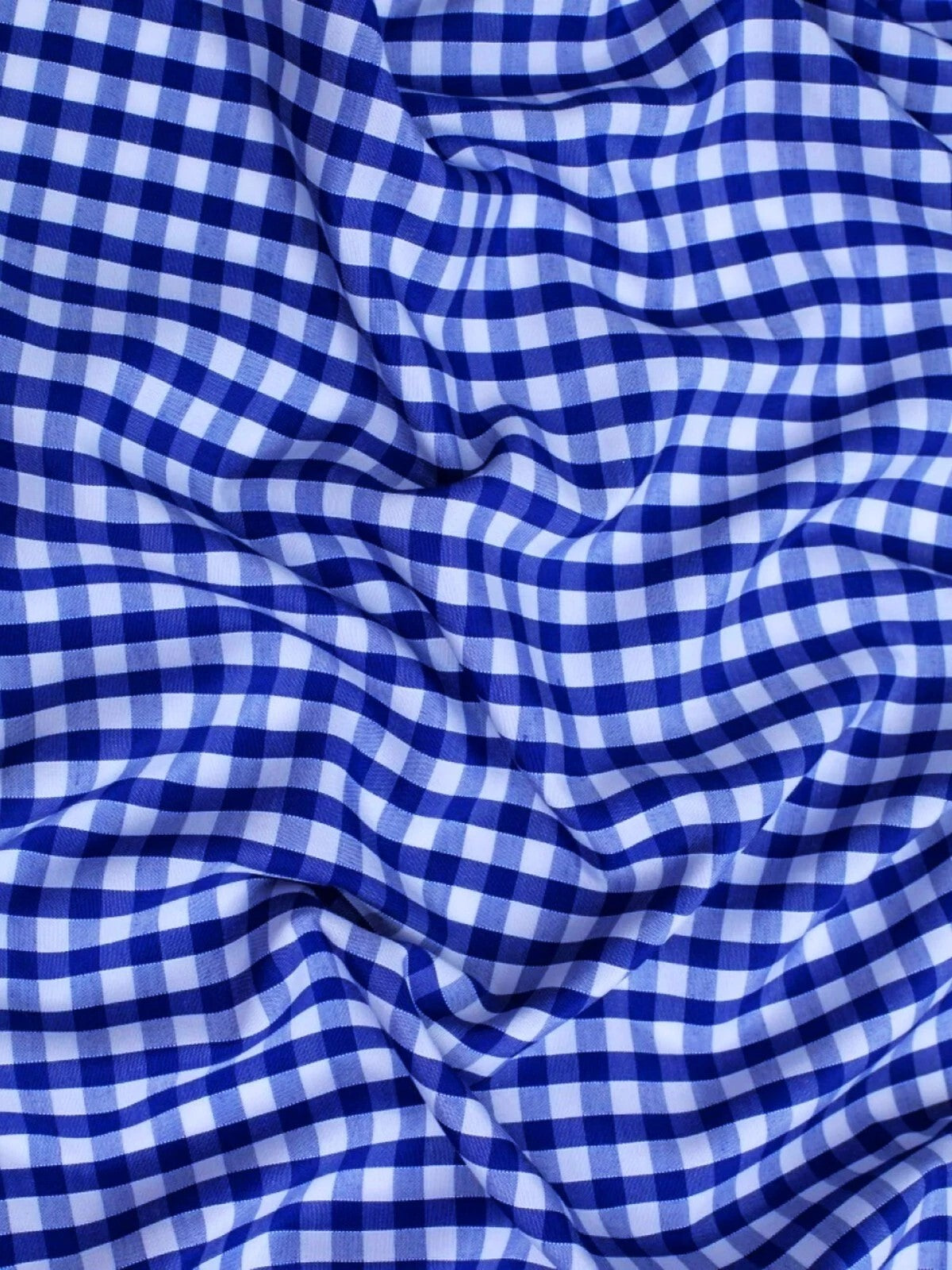 Gingham 1/4" Checkered Poly Cotton 58" Wide| New Creations Fabric & Foam Inc.