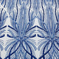 Beaded Lace Fabric, Heavy Embroidered Design on 58" Mesh for Dresses