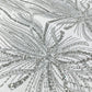 Beaded Lace Fabric, Heavy Embroidered Design on 58" Mesh for Dresses