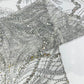 Beaded Lace Fabric, Heavy Embroidered Design on 58" Mesh for Dresses