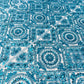 Beaded Lace Fabric, Heavy Embroidered Geometric Design on 58" Mesh
