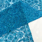Beaded Lace Fabric, Heavy Embroidered Geometric Design on 58" Mesh