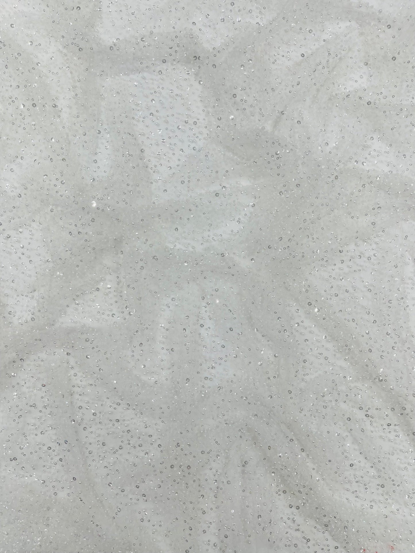 All Over Luxury Beaded Mesh with Pearls, Sequins for Wedding Dresses, Prom Gowns - New Creations Fabric & Foam Inc