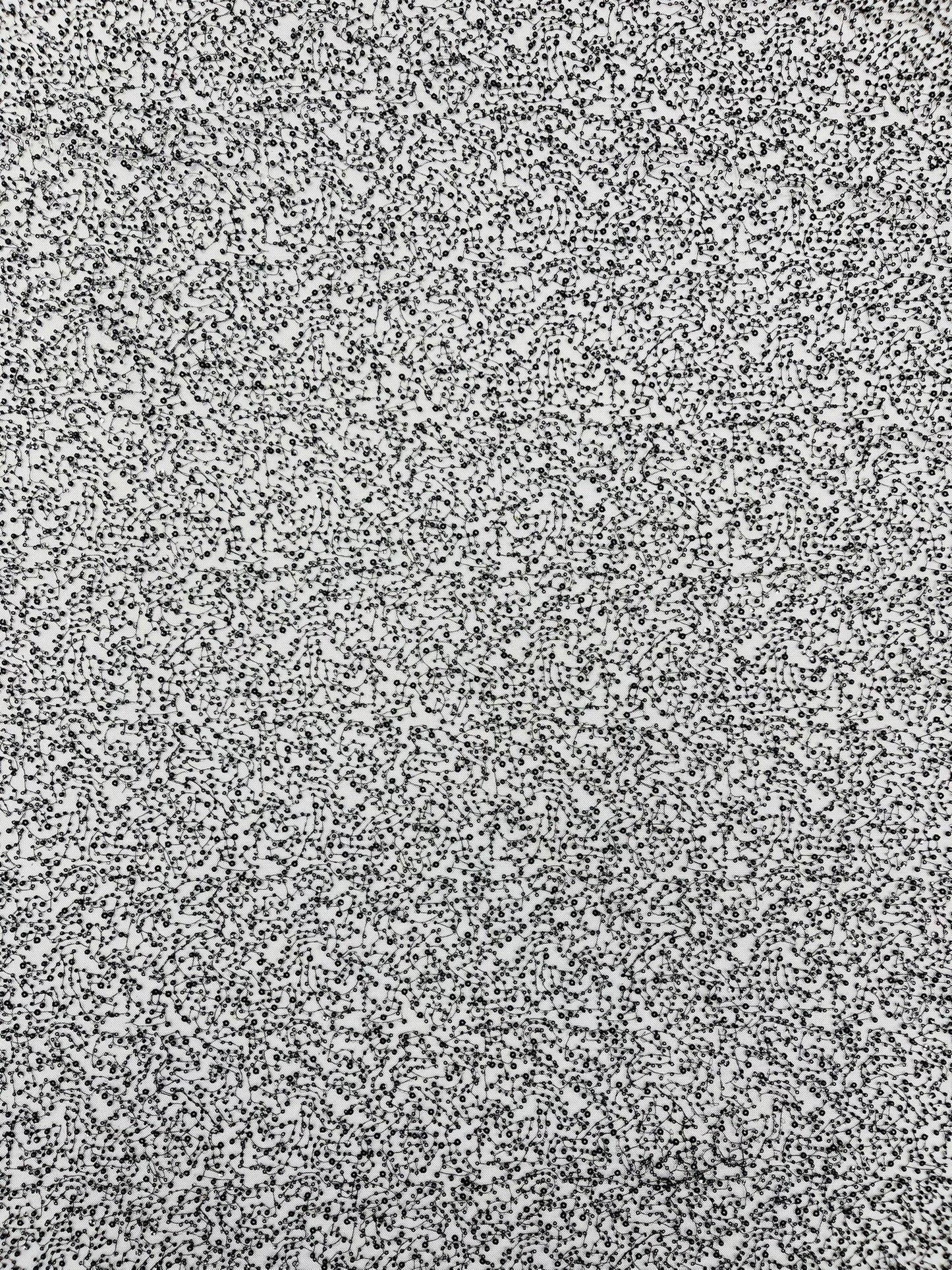 All Over Luxury Beaded Mesh with Pearls, Sequins for Wedding Dresses, Prom Gowns - New Creations Fabric & Foam Inc
