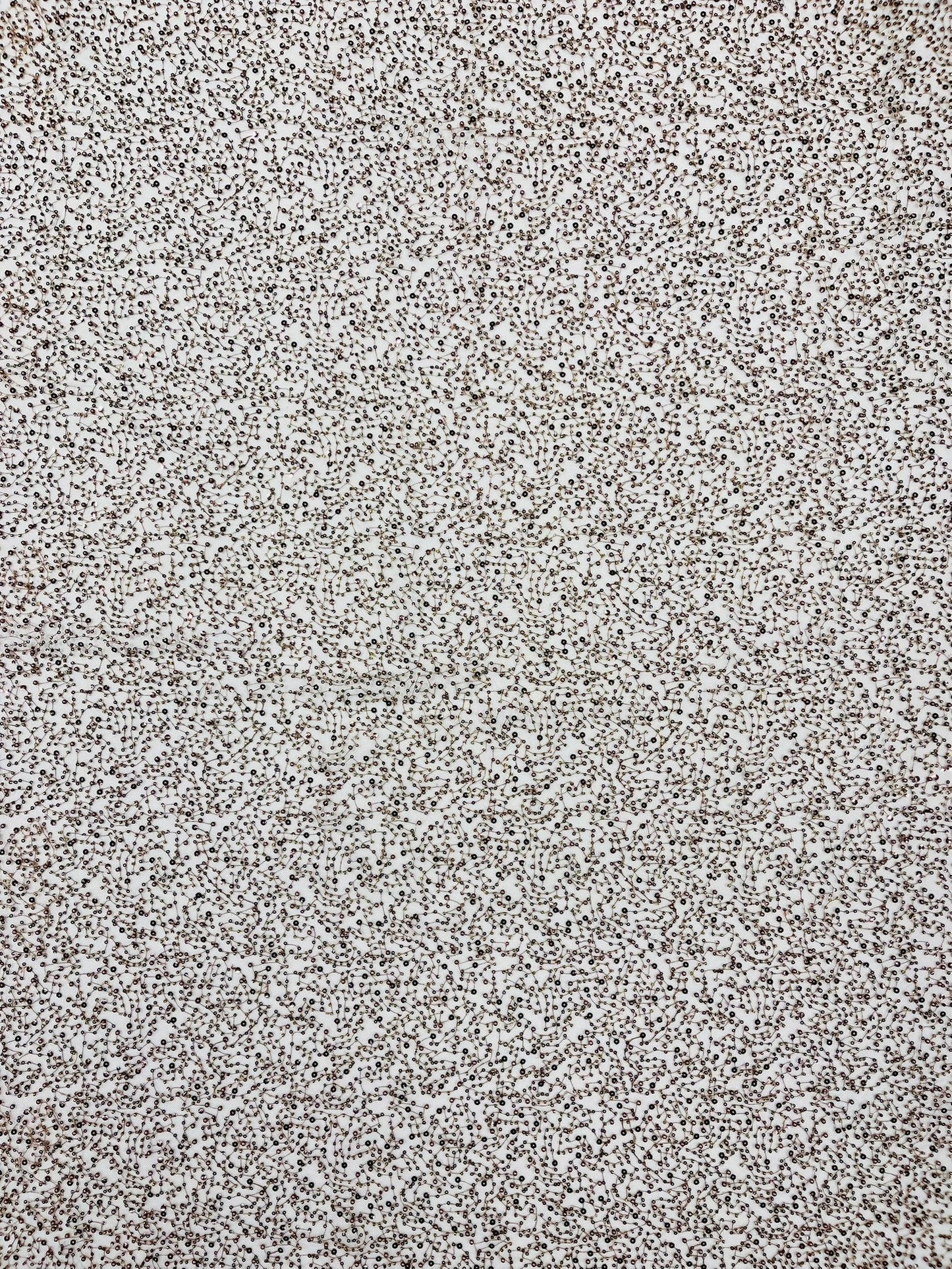 All Over Luxury Beaded Mesh with Pearls, Sequins for Wedding Dresses, Prom Gowns - New Creations Fabric & Foam Inc