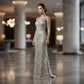 Luxury Wave Beaded Lace Fabric| Prom| Wedding| By The Yard.