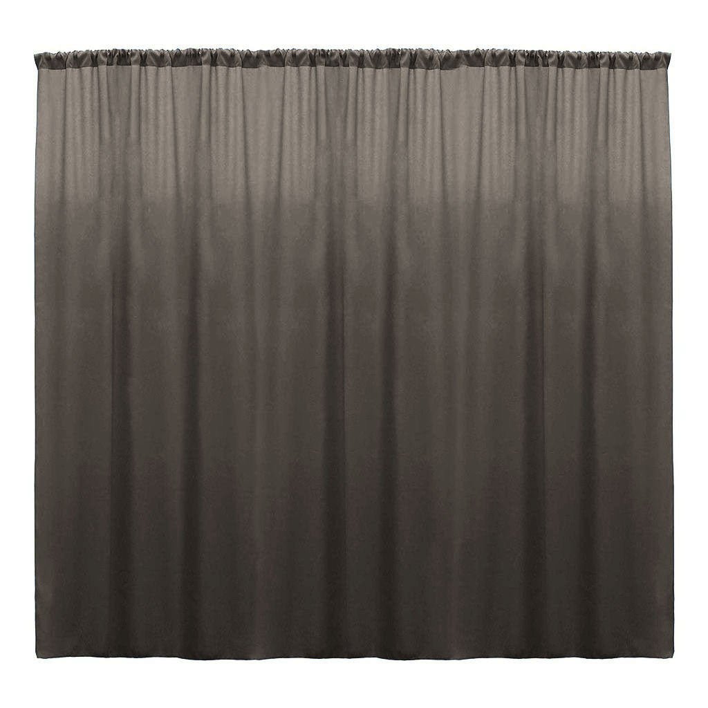 Backdrop Drape Curtain 10 Feet Wide x 10 Feet High, Polyester Poplin SEAMLESS 1 Panel. - New Creations Fabric & Foam Inc