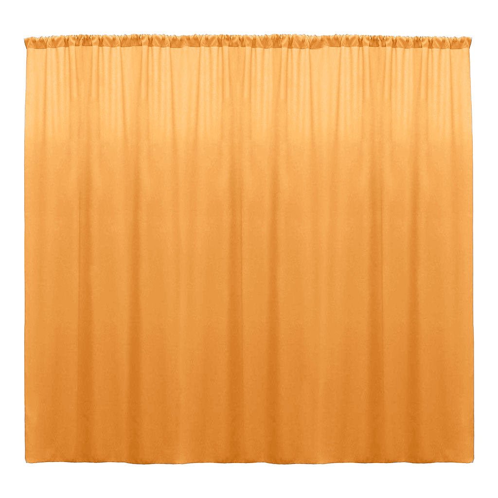 Backdrop Drape Curtain 10 Feet Wide x 10 Feet High, Polyester Poplin SEAMLESS 1 Panel. - New Creations Fabric & Foam Inc