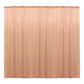 Backdrop Drape Curtain 10 Feet Wide x 20 Feet High, Polyester Poplin SEAMLESS 1 Panel. - New Creations Fabric & Foam Inc