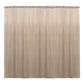 Backdrop Drape Curtain 10 Feet Wide x 20 Feet High, Polyester Poplin SEAMLESS 1 Panel. - New Creations Fabric & Foam Inc