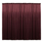 Backdrop Drape Curtain 10 Feet Wide x 20 Feet High, Polyester Poplin SEAMLESS 1 Panel. - New Creations Fabric & Foam Inc
