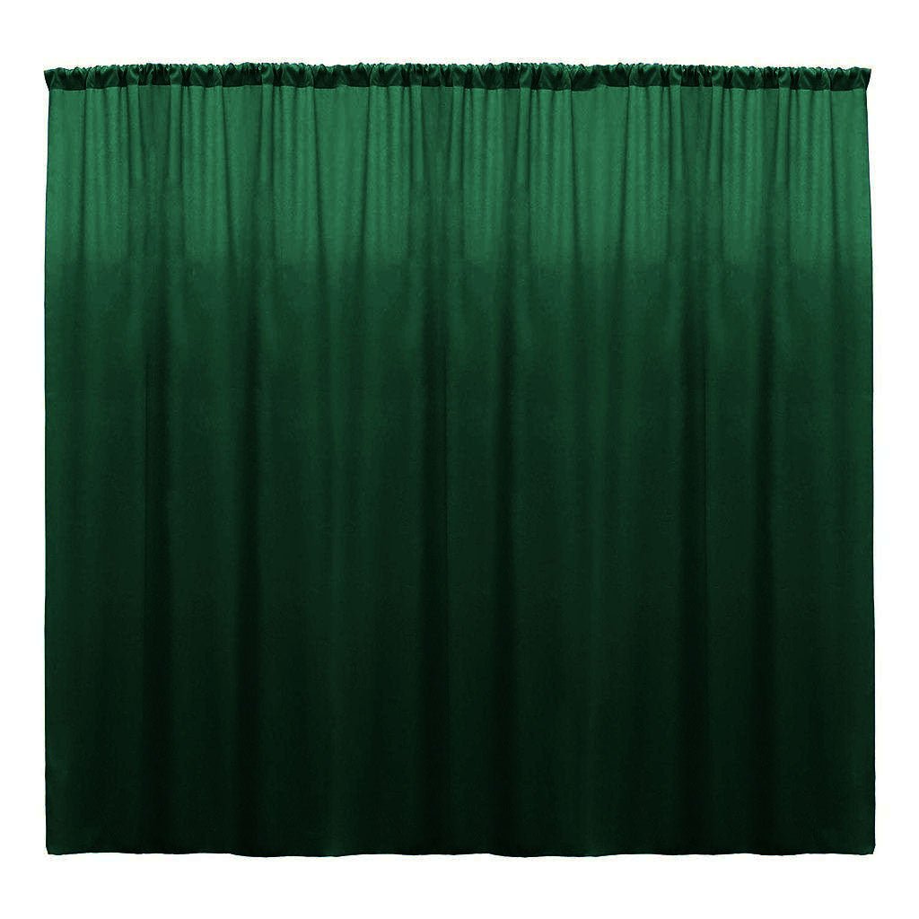 Backdrop Drape Curtain 10 Feet Wide x 6 Feet High, Polyester Poplin SEAMLESS 1 Panel. - New Creations Fabric & Foam Inc