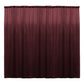 Backdrop Drape Curtain 10 Feet Wide x 6 Feet High, Polyester Poplin SEAMLESS 1 Panel. - New Creations Fabric & Foam Inc