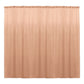 Backdrop Drape Curtain 10 Feet Wide x 6 Feet High, Polyester Poplin SEAMLESS 1 Panel. - New Creations Fabric & Foam Inc