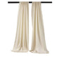 Backdrop Drape Curtain 5 Feet Wide x 20 Feet High, Polyester Poplin SEAMLESS 1 SETS. - New Creations Fabric & Foam Inc