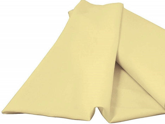 Banana Yellow 58/59" Wide 100% Premium Woven Polyester Poplin Fabric By The Yard - New Creations Fabric & Foam Inc