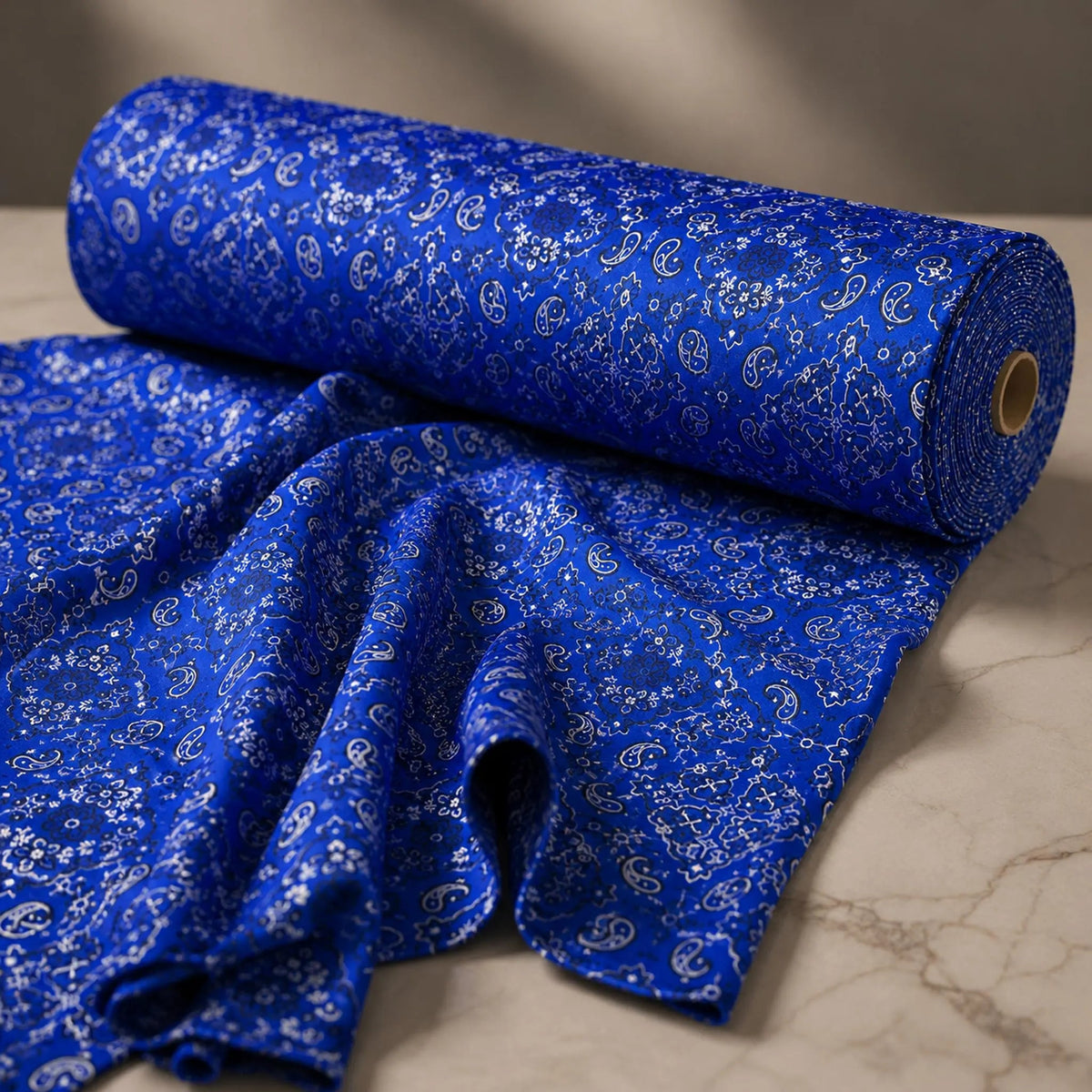 Bandanna Print Nylon Spandex 58" Wide | New Creation Fabric & Foam Inc. - New Creations Fabric & Foam Inc