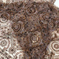 Beaded Lace Fabric, Heavy Embroidered Geometric Design on 58" Mesh - New Creations Fabric & Foam Inc