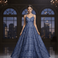 Beaded Lace Fabric, Heavy Embroidered Geometric Design on 58" Mesh - New Creations Fabric & Foam Inc