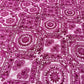 Beaded Lace Fabric, Heavy Embroidered Geometric Design on 58" Mesh - New Creations Fabric & Foam Inc