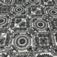 Beaded Lace Fabric, Heavy Embroidered Geometric Design on 58" Mesh - New Creations Fabric & Foam Inc