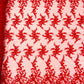 BIG FLORAL DAMASK BEADED MESH LACE FABRIC (By The Yard) - New Creations Fabric & Foam Inc