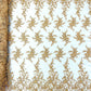 BIG FLORAL DAMASK BEADED MESH LACE FABRIC (By The Yard) - New Creations Fabric & Foam Inc