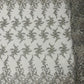 BIG FLORAL DAMASK BEADED MESH LACE FABRIC (By The Yard) - New Creations Fabric & Foam Inc