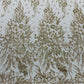 Big Glitter Damask Design On A Mesh Lace Fabric| New Creations Fabric & Foam Inc. - New Creations Fabric & Foam Inc