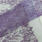 Big Glitter Damask Design On A Mesh Lace Fabric| New Creations Fabric & Foam Inc. - New Creations Fabric & Foam Inc