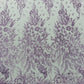 Big Glitter Damask Design On A Mesh Lace Fabric| New Creations Fabric & Foam Inc. - New Creations Fabric & Foam Inc