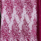 Big Glitter Damask Design On A Mesh Lace Fabric| New Creations Fabric & Foam Inc. - New Creations Fabric & Foam Inc