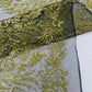 Big Glitter Damask Design On A Mesh Lace Fabric| New Creations Fabric & Foam Inc. - New Creations Fabric & Foam Inc