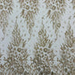 Big Glitter Damask Design On A Mesh Lace Fabric| New Creations Fabric & Foam Inc. - New Creations Fabric & Foam Inc