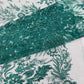 Big Glitter Damask Design On A Mesh Lace Fabric| New Creations Fabric & Foam Inc. - New Creations Fabric & Foam Inc