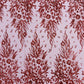 Big Glitter Damask Design On A Mesh Lace Fabric| New Creations Fabric & Foam Inc. - New Creations Fabric & Foam Inc
