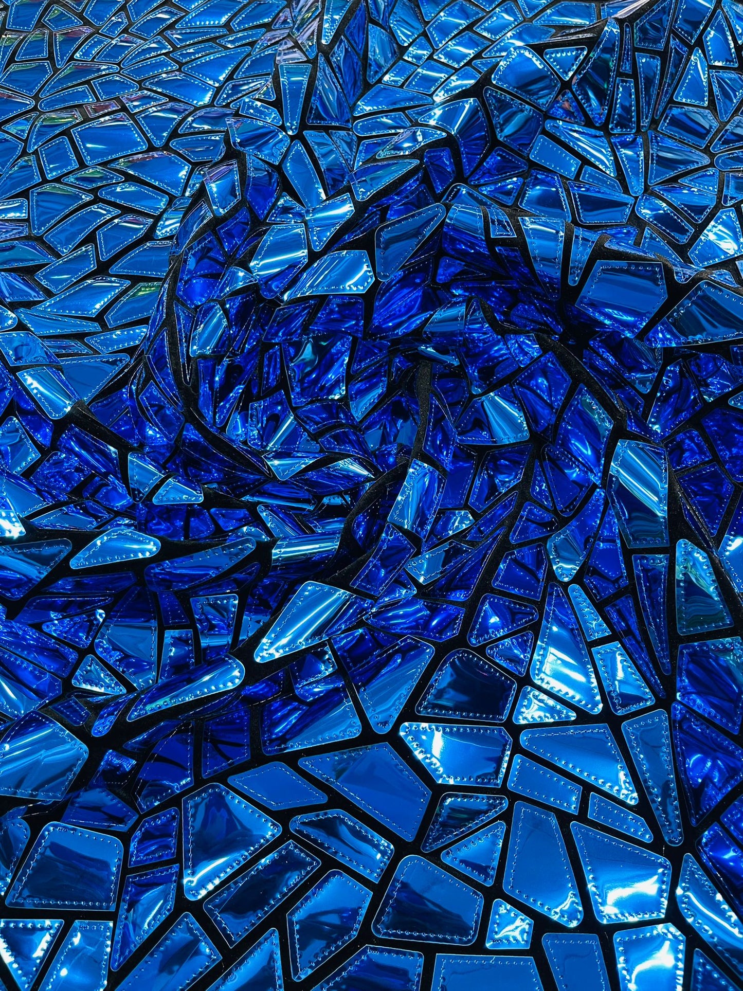 Broken Glass Sequin Velvet 58" Wide| New Creations Fabric & Foam Inc. - New Creations Fabric & Foam Inc