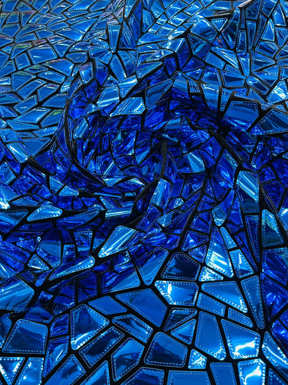 Broken Glass Sequin Velvet 58" Wide| New Creations Fabric & Foam Inc. - New Creations Fabric & Foam Inc