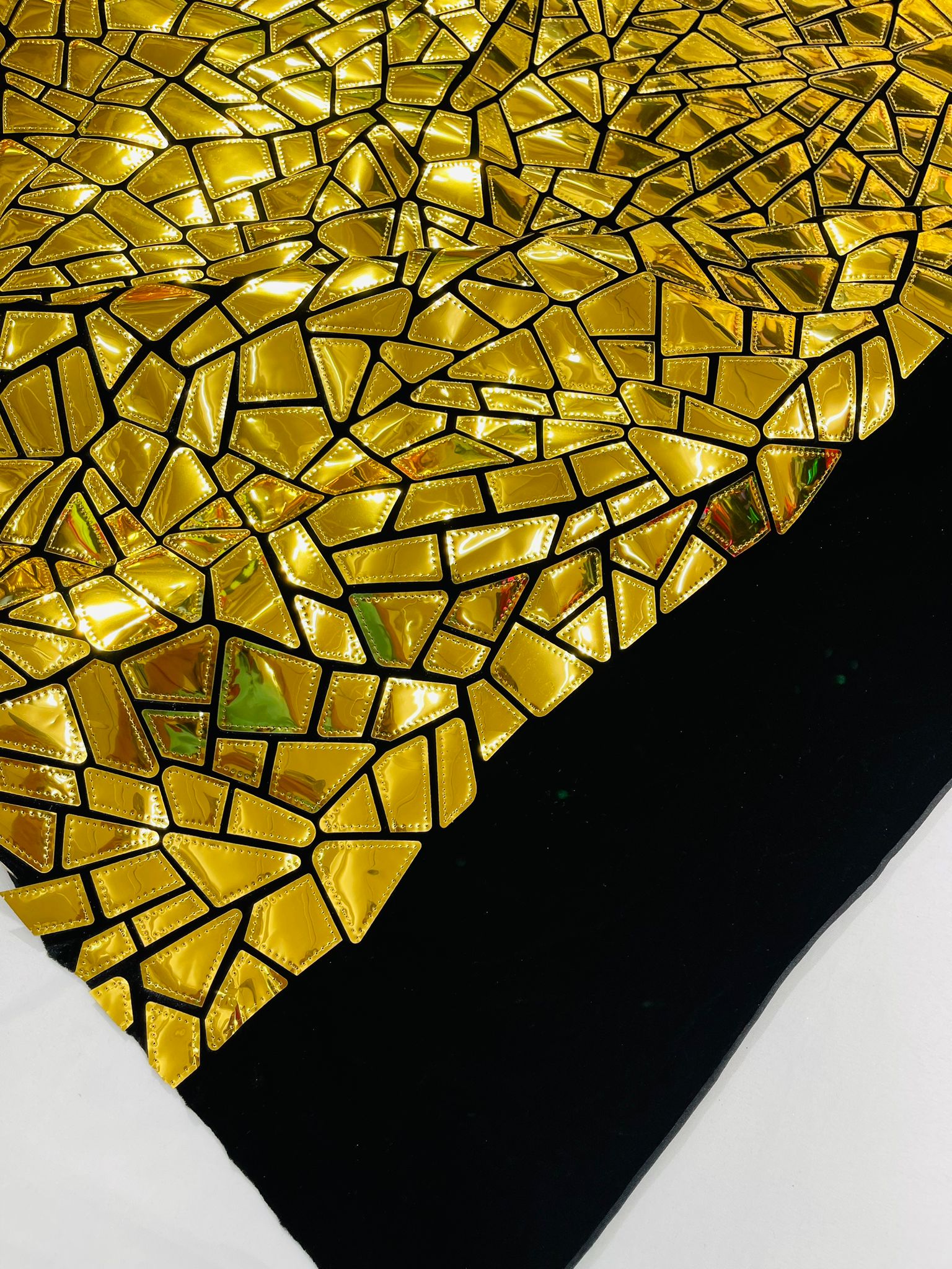 Broken Glass Sequin Velvet 58" Wide| New Creations Fabric & Foam Inc. - New Creations Fabric & Foam Inc