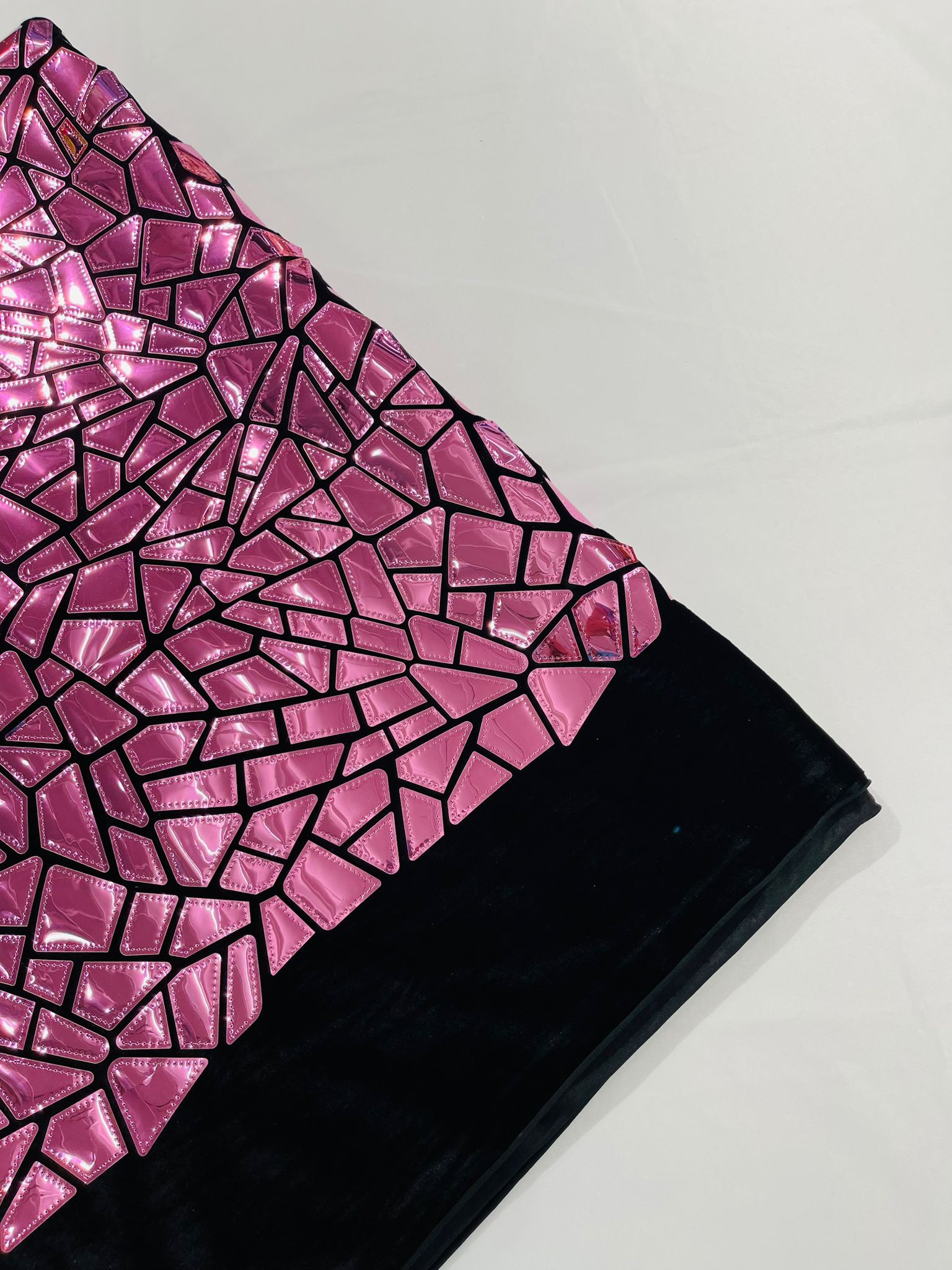 Broken Glass Sequin Velvet 58" Wide| New Creations Fabric & Foam Inc. - New Creations Fabric & Foam Inc