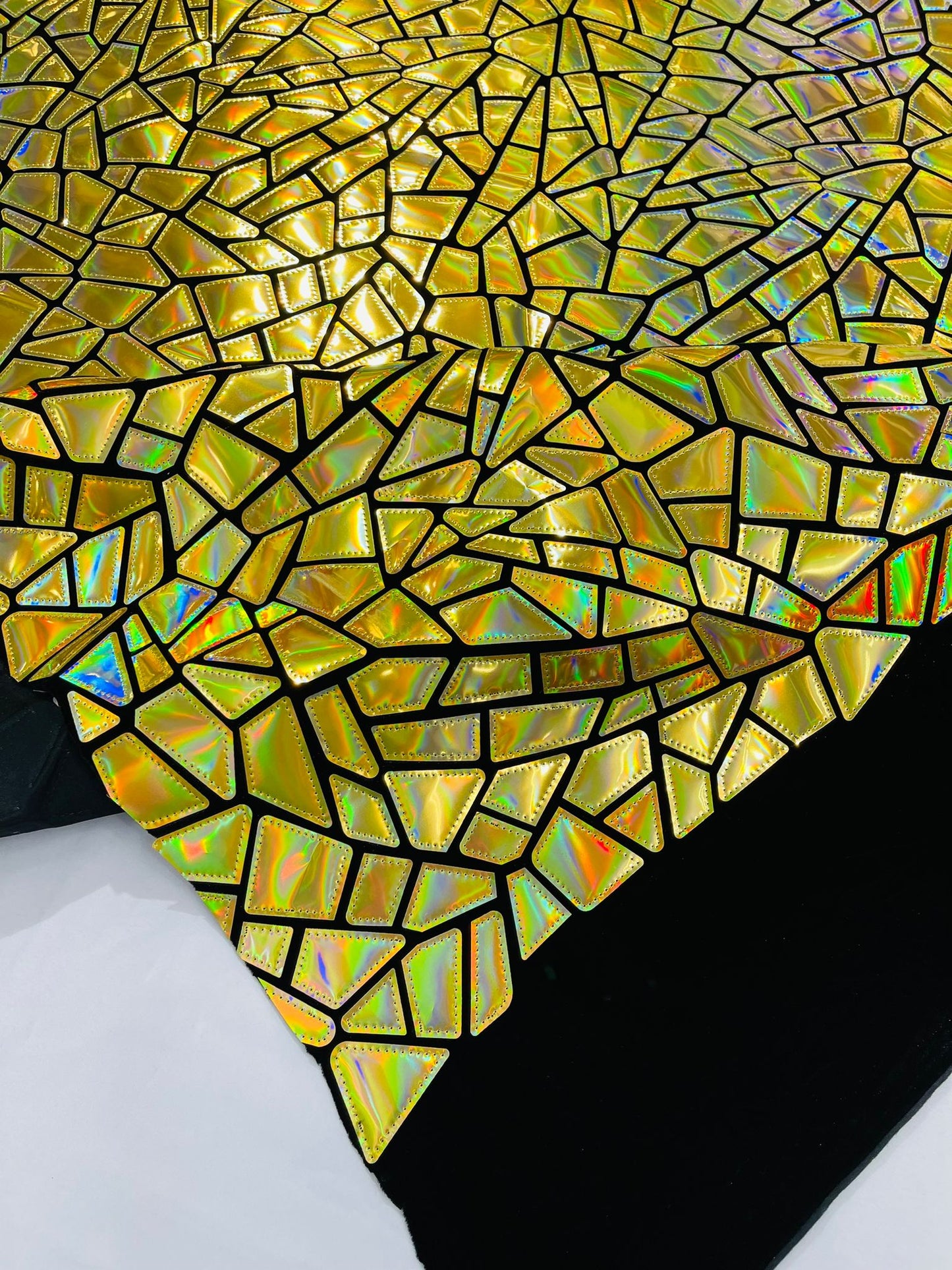 Broken Glass Sequin Velvet 58" Wide| New Creations Fabric & Foam Inc. - New Creations Fabric & Foam Inc
