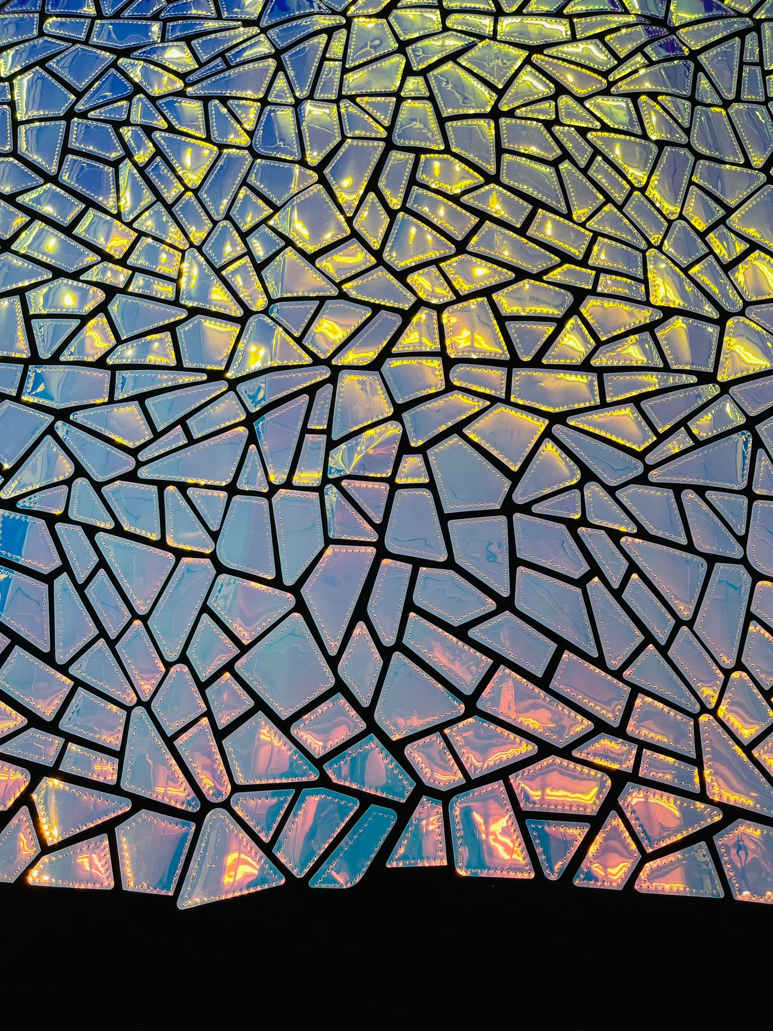 Broken Glass Sequin Velvet 58" Wide| New Creations Fabric & Foam Inc. - New Creations Fabric & Foam Inc