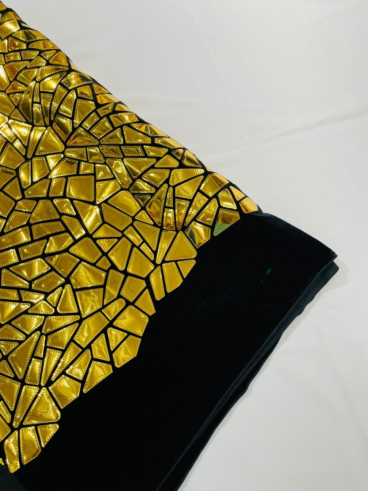 Broken Glass Sequin Velvet 58" Wide| New Creations Fabric & Foam Inc. - New Creations Fabric & Foam Inc