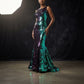 Camo Sequin Stretch Velvet 54" Wide| New Creations Fabric & Foam Inc. - New Creations Fabric & Foam Inc