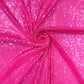Chain Iridescent Shiny Sequins 54” Wide | 4 way stretch mesh fabric - prom. - New Creations Fabric & Foam Inc