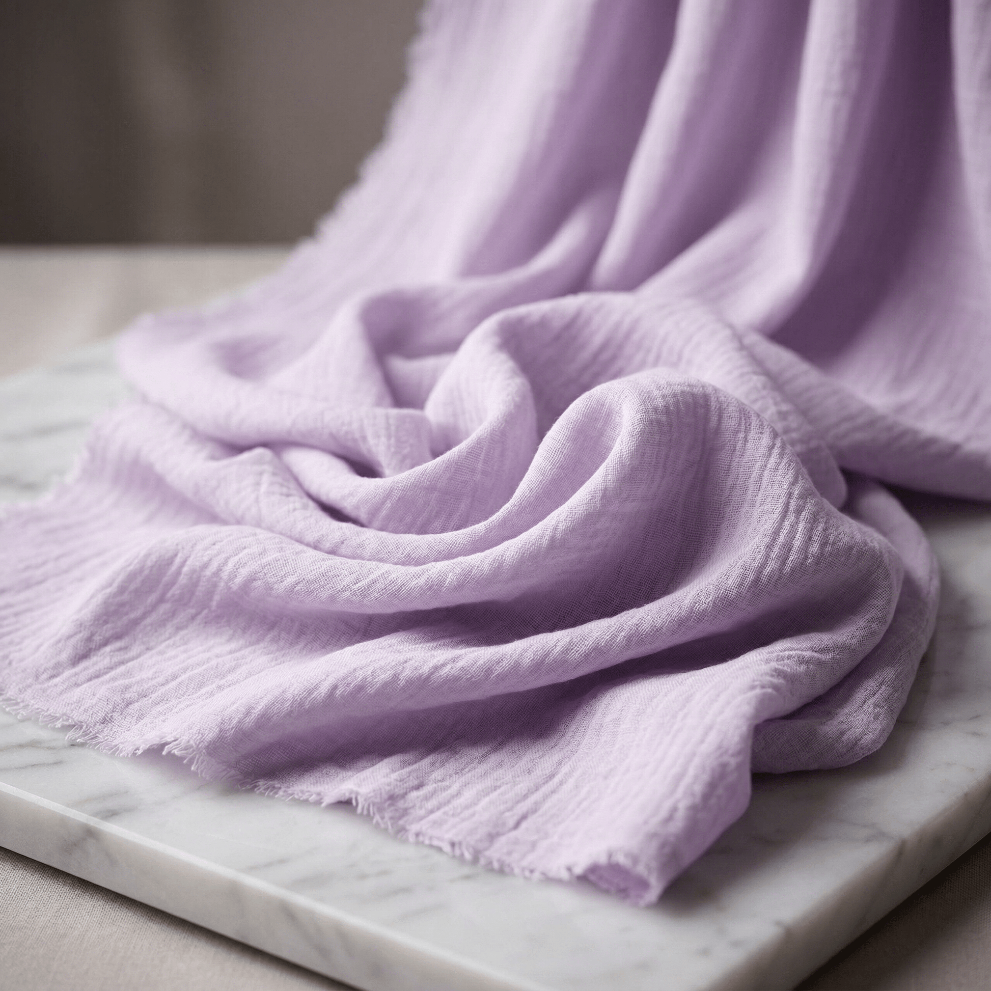 Cheesecloth Cotton Gauze Table Runner 5 Yards (48” Wide) – Sheer Boho Wedding Table Runner, Extra Long Rustic Wedding & Event Table Decor - New Creations Fabric & Foam Inc